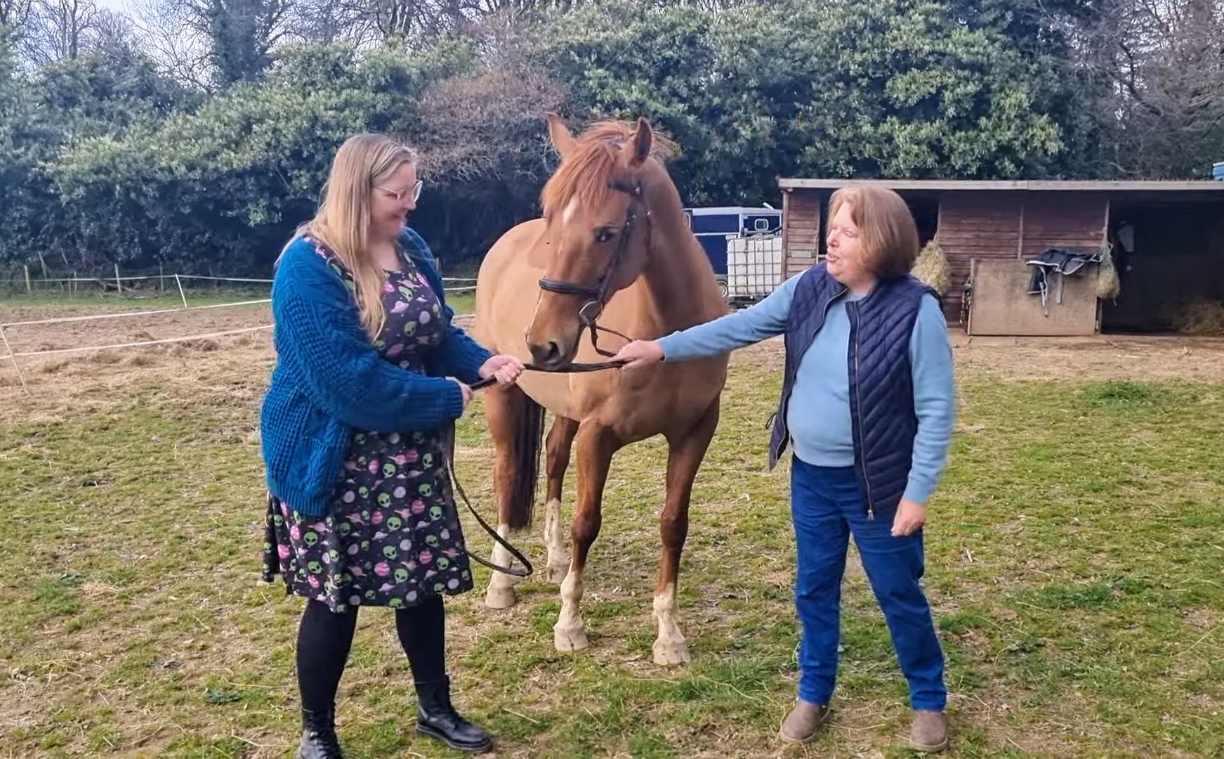 Handing over the reins!